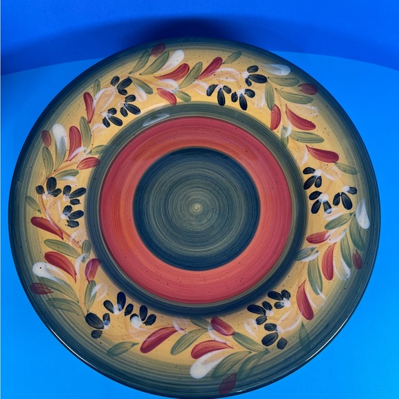 Tabletops Gallery La Province (Set Of 3 Salad Plates) Hand Painted 8.5”Diameter - Picture 12 of 15